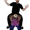 Zombie Halloween Costume Adults Fancy Dress - Plush Pick Me Up Zombie Ride On With Stuffed Legs And Adjustable Elasticated Waistband (One Size)