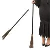 Witch Halloween Broomstick - 3-Piece Screwable Witch's Broomstick - Halloween Fancy Dress Costume Accessory - Pack Of 1