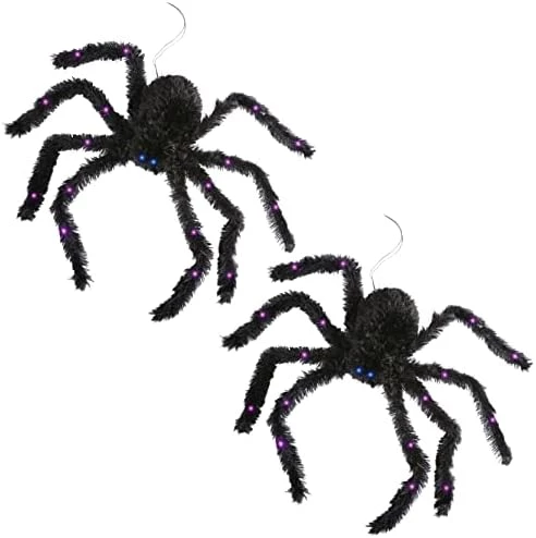 I LOVE FANCY DRESS Animatronic Moving Spider 71cm 28" Halloween Decoration - Light Up Eyes & Sound Effects - Extends And Retracts - Up And Down - Halloween Props - PACK OF 2 8 I LOVE FANCY DRESS Animatronic Moving Spider 71cm 28" Halloween Decoration - Light Up Eyes & Sound Effects - Extends And Retracts - Up And Down - Halloween Props - PACK OF 2 - Image 8