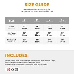 Childs Zombie Schoolgirl Costume - Perfect For Halloween Fancy Dress -I Love Fancy Dress Ltd Shop 41yJbQzdBeL