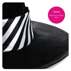 Girls Worst Witch Costume - Hooded Black Cape With Hat And Tie - World Book Week Fancy Dress Costume -I Love Fancy Dress Ltd Shop 41zB3ugXwGL