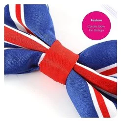 I LOVE FANCY DRESS Union Jack Bowtie - British Union Jack Flag Bowtie - VE Day, Queen's Jubilee, British Events 14 I LOVE FANCY DRESS Union Jack Bowtie - British Union Jack Flag Bowtie - VE Day, Queen's Jubilee, British Events -I Love Fancy Dress Ltd Shop 510JsgwDRWL