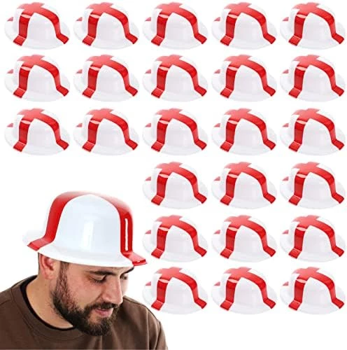 England Bowler Hat - English St Georges Flag Bowler Hat - Fancy Dress Accessory For Indoor Outdoor Sporting Events, Street Parties, Festivals And Celebrations 10 England Bowler Hat - English St Georges Flag Bowler Hat - Fancy Dress Accessory For Indoor Outdoor Sporting Events, Street Parties, Festivals And Celebrations - Image 10