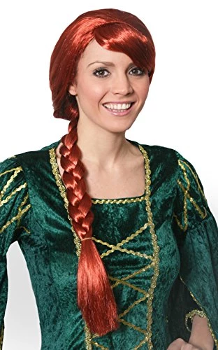 I Love Fancy Dress ILFD2061 Auburn Plait Wig Adults One Size Fits Most 1 I Love Fancy Dress ILFD2061 Auburn Plait Wig Adults One Size Fits Most