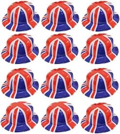I LOVE FANCY DRESS Union Jack Bowler Hat - British Flag Plastic Bowler Hats β VE Day, King's Coronation, Queens Jubilee, Britain Celebrations 23 I LOVE FANCY DRESS Union Jack Bowler Hat - British Flag Plastic Bowler Hats β VE Day, King's Coronation, Queens Jubilee, Britain Celebrations -I Love Fancy Dress Ltd Shop 514 4QqBEeL. AC