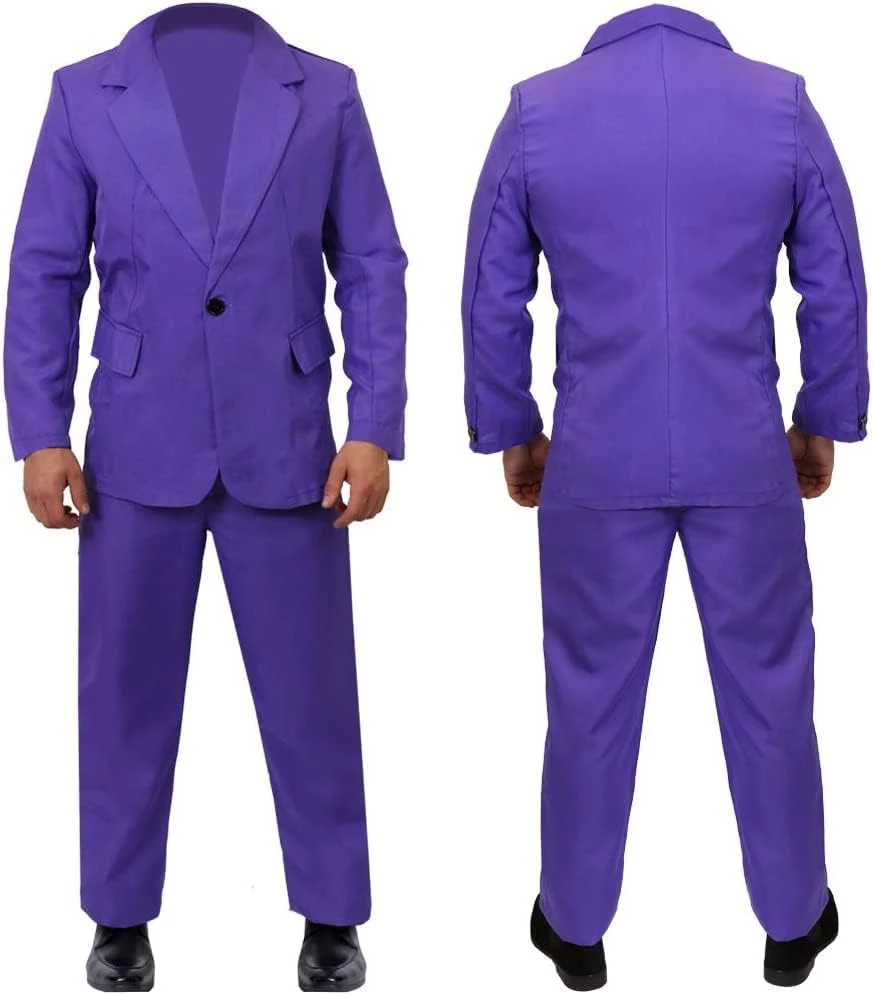 MENS LAUGHING MAN FANCY DRESS COSTUME - SUIT MOVIE HALLOWEEN CLOWN COSTUME SUIT 2 MENS LAUGHING MAN FANCY DRESS COSTUME - SUIT MOVIE HALLOWEEN CLOWN COSTUME SUIT - Image 2
