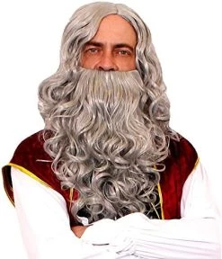 BROWN WIG AND BEARD PERFECT FOR PIRATE BEARD OR HAGRID FANCY DRESS COSTUME HALLOWEEN ACCESSORY (BROWN BEARD AND WIG) -I Love Fancy Dress Ltd Shop 518N2xS6gLL. AC