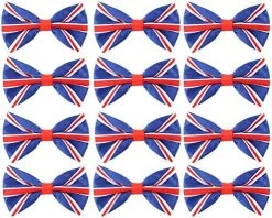I LOVE FANCY DRESS Union Jack Bowtie - British Union Jack Flag Bowtie - VE Day, Queen's Jubilee, British Events 20 I LOVE FANCY DRESS Union Jack Bowtie - British Union Jack Flag Bowtie - VE Day, Queen's Jubilee, British Events -I Love Fancy Dress Ltd Shop 51GQlCI23dL. AC