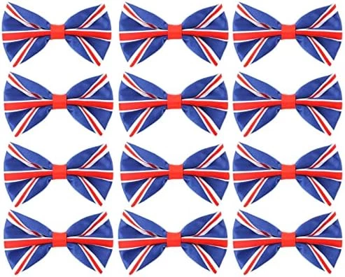 I LOVE FANCY DRESS Union Jack Bowtie - British Union Jack Flag Bowtie - VE Day, Queen's Jubilee, British Events 9 I LOVE FANCY DRESS Union Jack Bowtie - British Union Jack Flag Bowtie - VE Day, Queen's Jubilee, British Events - Image 9