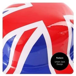 Union Jack Accessory Set - Plastic Union Jack Bowler Hat + Union Jack Sequin Bowtie - Kings Coronation Street Party Fancy Dress Costume Accessory Set -I Love Fancy Dress Ltd Shop 51Gi8W 7uUL