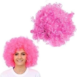 AFRO WIG FANCY DRESS ACCESSORY FUNKY LARGE CURLY HAIR 70'S DISCO CLOWN MENS LADIES IN MANY COLOURS (GINGER) -I Love Fancy Dress Ltd Shop 51HsbcJmtDL. AC