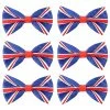 I LOVE FANCY DRESS Union Jack Bowtie - British Union Jack Flag Bowtie - VE Day, Queen's Jubilee, British Events