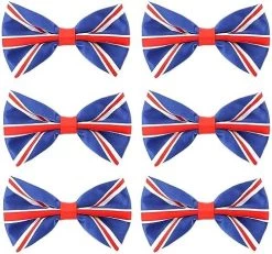 I LOVE FANCY DRESS Union Jack Bowtie - British Union Jack Flag Bowtie - VE Day, Queen's Jubilee, British Events 23 I LOVE FANCY DRESS Union Jack Bowtie - British Union Jack Flag Bowtie - VE Day, Queen's Jubilee, British Events -I Love Fancy Dress Ltd Shop 51JYFfU0WUL. AC