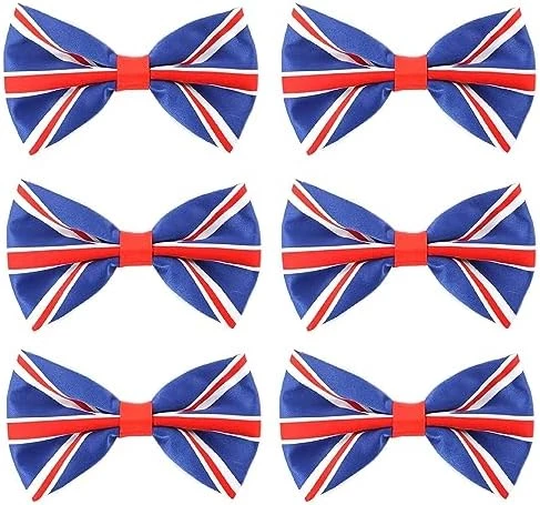 I LOVE FANCY DRESS Union Jack Bowtie - British Union Jack Flag Bowtie - VE Day, Queen's Jubilee, British Events 12 I LOVE FANCY DRESS Union Jack Bowtie - British Union Jack Flag Bowtie - VE Day, Queen's Jubilee, British Events - Image 12