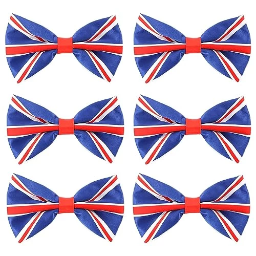 I LOVE FANCY DRESS Union Jack Bowtie - British Union Jack Flag Bowtie - VE Day, Queen's Jubilee, British Events 1 I LOVE FANCY DRESS Union Jack Bowtie - British Union Jack Flag Bowtie - VE Day, Queen's Jubilee, British Events