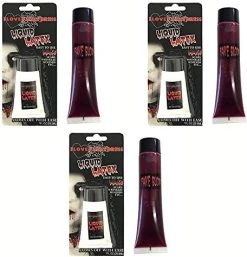 MAKE UP SPECIAL EFFECTS SET FAKE BLOOD PLUS LIQUID LATEX PERFECT FOR FAKE SCARS, ZOMBIE FANCY DRESS AND SCARY MAKE UP - PACK OF 1 -I Love Fancy Dress Ltd Shop 51L Oqq8OL. AC