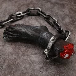 I LOVE FANCY DRESS Chained Severed Foot Halloween Prop Decoration - 74cm 29 Inch - Creepy - Halloween Props - Pack Of 3 13 I LOVE FANCY DRESS Chained Severed Foot Halloween Prop Decoration - 74cm 29 Inch - Creepy - Halloween Props - Pack Of 3 -I Love Fancy Dress Ltd Shop 51MYp9cxSdL