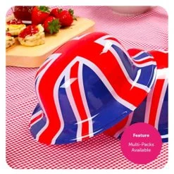I LOVE FANCY DRESS Union Jack Bowler Hat - British Flag Plastic Bowler Hats β VE Day, King's Coronation, Queens Jubilee, Britain Celebrations 18 I LOVE FANCY DRESS Union Jack Bowler Hat - British Flag Plastic Bowler Hats β VE Day, King's Coronation, Queens Jubilee, Britain Celebrations -I Love Fancy Dress Ltd Shop 51McDnkXpL