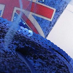 I LOVE FANCY DRESS 1X RULE BRITANNIA UNION JACK MINI TOP HAT FASCINATOR WITH VEIL - TOP HAT ON HEADBAND -I Love Fancy Dress Ltd Shop 51OFlZZrDYL