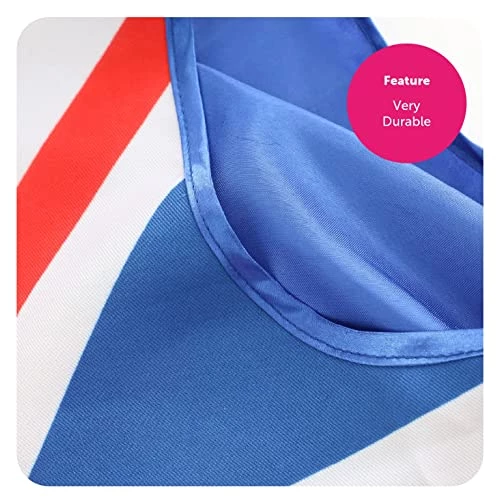 Childs Union Jack Dress - Red, White And Blue Union Jack Flag Classic Dress - King's Coronation, 90s Music Icons, Brit Pop, VE Day Fancy Dress 5 Childs Union Jack Dress - Red, White And Blue Union Jack Flag Classic Dress - King's Coronation, 90s Music Icons, Brit Pop, VE Day Fancy Dress - Image 5