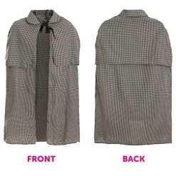 Victorian Detective Deluxe Fancy Dress Set With Hat - X-Large - Deerstalker Hat And Matching Cape - Perfect For Book Week Or Halloween Fancy Dress Costumes -I Love Fancy Dress Ltd Shop 51QpTGGlbjL