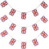ILOVEFANCYDRESS® 200FT UNION JACK FLAG BUNTING PARTY DECORATION ALL WEATHER BUNTING ROYAL UNITED KINGDOM BRITAIN EVENT BANNER 120 FLAGS 60 METERS