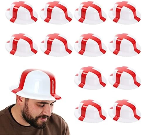 England Bowler Hat - English St Georges Flag Bowler Hat - Fancy Dress Accessory For Indoor Outdoor Sporting Events, Street Parties, Festivals And Celebrations 9 England Bowler Hat - English St Georges Flag Bowler Hat - Fancy Dress Accessory For Indoor Outdoor Sporting Events, Street Parties, Festivals And Celebrations - Image 9