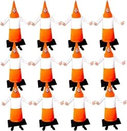 I LOVE FANCY DRESS Traffic Cone Costume - Pack Of 1 - Orange & White Road Traffic Cone - Stag Night Funny Novelty Party Costume -I Love Fancy Dress Ltd Shop 51ThTtFVr0L. AC