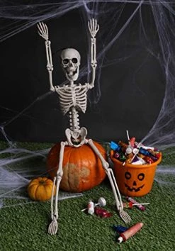 PACK OF 6: 60CM/2FT HANGING POSABLE SKELETON HALLOWEEN PROPS / DECORATIONS. SET A SPOOKY HALLOWEEN SCENE WITH THESE QUALITY POSEABLE SKELETONS. HALLOWEEN DECORATIONS FOR PARTIES. FANCY DRESS PROPS 13 PACK OF 6: 60CM/2FT HANGING POSABLE SKELETON HALLOWEEN PROPS / DECORATIONS. SET A SPOOKY HALLOWEEN SCENE WITH THESE QUALITY POSEABLE SKELETONS. HALLOWEEN DECORATIONS FOR PARTIES. FANCY DRESS PROPS -I Love Fancy Dress Ltd Shop 51WfW T5tpL