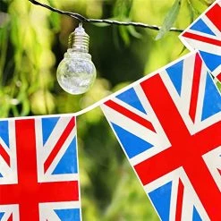 I LOVE FANCY DRESS Union Jack Flag Bunting & Large Union Jack Flag - British Flag Bunting, Union Jack Large Flags 5FT X 3FT, British Hats – VE Day, Queens Jubilee, Britain Celebrations – Pack Of 3 13 I LOVE FANCY DRESS Union Jack Flag Bunting & Large Union Jack Flag - British Flag Bunting, Union Jack Large Flags 5FT X 3FT, British Hats – VE Day, Queens Jubilee, Britain Celebrations – Pack Of 3 -I Love Fancy Dress Ltd Shop 51bgNOrtWnL