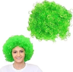 AFRO WIG FANCY DRESS ACCESSORY FUNKY LARGE CURLY HAIR 70'S DISCO CLOWN MENS LADIES IN MANY COLOURS (GINGER) -I Love Fancy Dress Ltd Shop 51eBPvNahZL. AC