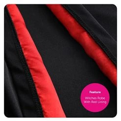 Girls Worst Witch Costume - Hooded Black Cape With Hat And Tie - World Book Week Fancy Dress Costume -I Love Fancy Dress Ltd Shop 51fVrM5x4ZL