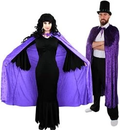 COUPLES VAMPIRE + VAMPIRESS HALLOWEEN FANCY DRESS COSTUME SET - LADIES LONG BLACK GOTHIC DRESS & HOODED VELOUR CAPE | TOP HAT + RED CAPE | 2x VAMPIRE FANGS, 2x FACEPAINT, 2x FAKE BLOOD – M 26 COUPLES VAMPIRE + VAMPIRESS HALLOWEEN FANCY DRESS COSTUME SET - LADIES LONG BLACK GOTHIC DRESS & HOODED VELOUR CAPE | TOP HAT + RED CAPE | 2x VAMPIRE FANGS, 2x FACEPAINT, 2x FAKE BLOOD – M -I Love Fancy Dress Ltd Shop 51fbhoA4KTL. AC