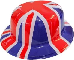 I LOVE FANCY DRESS Union Jack Bowler Hat - British Flag Plastic Bowler Hats β VE Day, King's Coronation, Queens Jubilee, Britain Celebrations 22 I LOVE FANCY DRESS Union Jack Bowler Hat - British Flag Plastic Bowler Hats β VE Day, King's Coronation, Queens Jubilee, Britain Celebrations -I Love Fancy Dress Ltd Shop 51ft6T2pMWL. AC