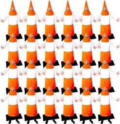 I LOVE FANCY DRESS Traffic Cone Costume - Pack Of 1 - Orange & White Road Traffic Cone - Stag Night Funny Novelty Party Costume -I Love Fancy Dress Ltd Shop 51kO1Ngn QL. AC