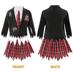 Childs Zombie Schoolgirl Costume - Perfect For Halloween Fancy Dress -I Love Fancy Dress Ltd Shop 51ltMM0rQOL