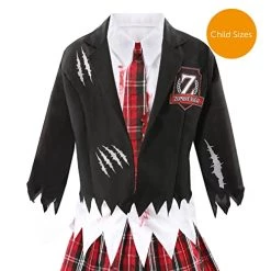 Childs Zombie Schoolgirl Costume - Perfect For Halloween Fancy Dress -I Love Fancy Dress Ltd Shop 51m6tYxVmPL