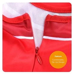 Girls Halloween Devil Cheerleader - Red Cheerleader Dress With Red Pom Poms, Bloody Tights, Fake Blood And Facepaint -I Love Fancy Dress Ltd Shop 51nrTzbhhaL