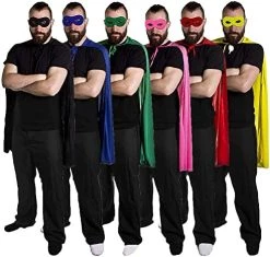 Adults Superhero Accessory Set - Pink Cape And Matching Eye Mask - Mens Womens Superhero Villain Fancy Dress Costume Accessory Set 19 Adults Superhero Accessory Set - Pink Cape And Matching Eye Mask - Mens Womens Superhero Villain Fancy Dress Costume Accessory Set -I Love Fancy Dress Ltd Shop 51q20d0PhQL. AC 1