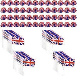 I LOVE FANCY DRESS LTD ADULTS UNION JACK ACCESSORIES - 12X BOWLER HAT + 10X UNION JACK HAND WAVING FLAGS - PLASTIC UNION JACK BOWLER HAT AND FABRIC BRITISH HAND WAVING FLAG -I Love Fancy Dress Ltd Shop 51r6psmBLL. AC