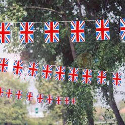 I LOVE FANCY DRESS Union Jack Flag Bunting & Large Union Jack Flag - British Flag Bunting, Union Jack Large Flags 5FT X 3FT, British Hats – VE Day, Queens Jubilee, Britain Celebrations – Pack Of 3 12 I LOVE FANCY DRESS Union Jack Flag Bunting & Large Union Jack Flag - British Flag Bunting, Union Jack Large Flags 5FT X 3FT, British Hats – VE Day, Queens Jubilee, Britain Celebrations – Pack Of 3 -I Love Fancy Dress Ltd Shop 51txdmvHMPL