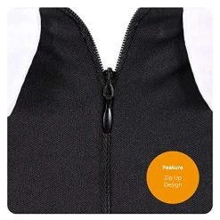 Girls Gothic Schoolgirl Fancy Dress Costume - Children's Wednesday Halloween Costume - Long Black Dress With White Collar & Cuffs -I Love Fancy Dress Ltd Shop 51w08C9z2bL