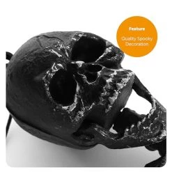 Silver Hanging Skeleton - Pack Of 1-46cm (18") From Head To Toe - Silver Skeleton With An Easy Hanging Design - Perfect Halloween Decoration For Parties And Trick Or Treating -I Love Fancy Dress Ltd Shop 51xKVUTdNgL