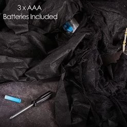 I LOVE FANCY DRESS Animatronic Grim Reaper 75cm 96" Halloween Decoration - Red Light Up Eyes & Sound Effects - Poseable Arms - Halloween Props - Pack Of 1 14 I LOVE FANCY DRESS Animatronic Grim Reaper 75cm 96" Halloween Decoration - Red Light Up Eyes & Sound Effects - Poseable Arms - Halloween Props - Pack Of 1 -I Love Fancy Dress Ltd Shop 61NK42jgtVL