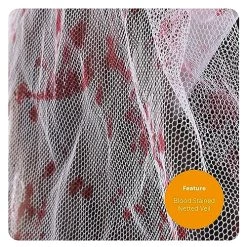 ILOVEFANCYDRESS Day Of The Dead Veiled Headband - Flower Crown Headband With Black Lace Veil & Black Flowers - 24”/2 Ft/60cm Black Lace Bridal Veil - Gothic Headpiece For Dia De Los Muertos & Halloween -I Love Fancy Dress Ltd Shop 61haocNK07L