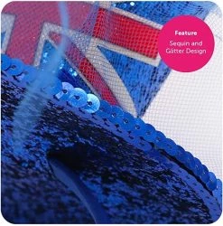 Mini Union Jack Top Hat With Fascinator Veil - Perfect For The Kings Coronation, VE Day, Jubilee Fancy Dress, 90s Music Icons, Brit Pop Blue 12 Mini Union Jack Top Hat With Fascinator Veil - Perfect For The Kings Coronation, VE Day, Jubilee Fancy Dress, 90s Music Icons, Brit Pop Blue -I Love Fancy Dress Ltd Shop 61hkbIdNjcL