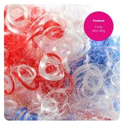 Girls Union Jack Afro Wig - Pack Of 6 - Curly Union Jack Afro Wig - VE Day, Queen's Jubilee, British Events 14 Girls Union Jack Afro Wig - Pack Of 6 - Curly Union Jack Afro Wig - VE Day, Queen's Jubilee, British Events -I Love Fancy Dress Ltd Shop 61i0c4WvLnL