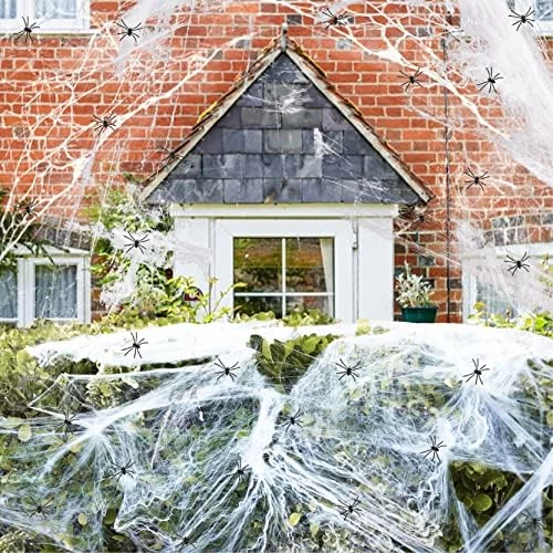 I LOVE FANCY DRESS Spider Web Decoration 100g - Perfect For Halloween - Pack OF 6 8 I LOVE FANCY DRESS Spider Web Decoration 100g - Perfect For Halloween - Pack OF 6 - Image 8